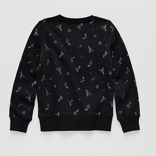 Thereabouts Little & Big Kid Girls Round Neck Fleece Long Sleeve Sweatshirt