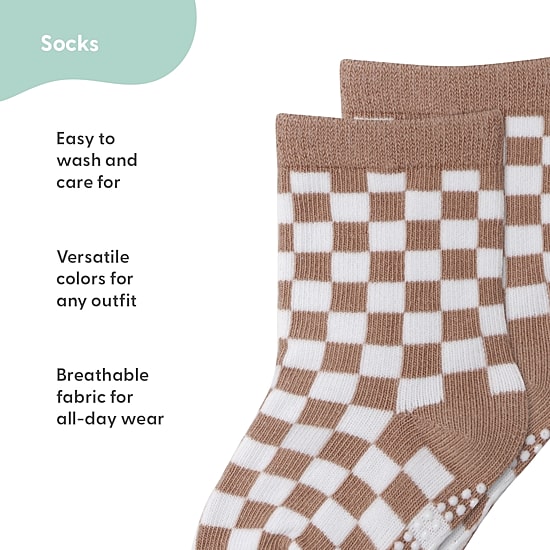 The Peanutshell Baby Boys 12 Pair Crew Socks