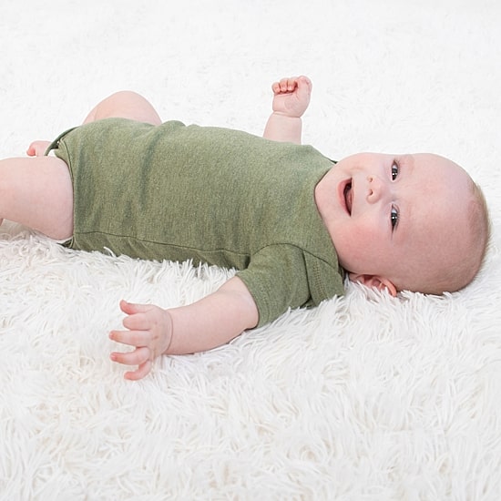 The Peanutshell Baby Boys Round Neck Short Sleeve 4-pc. Bodysuit