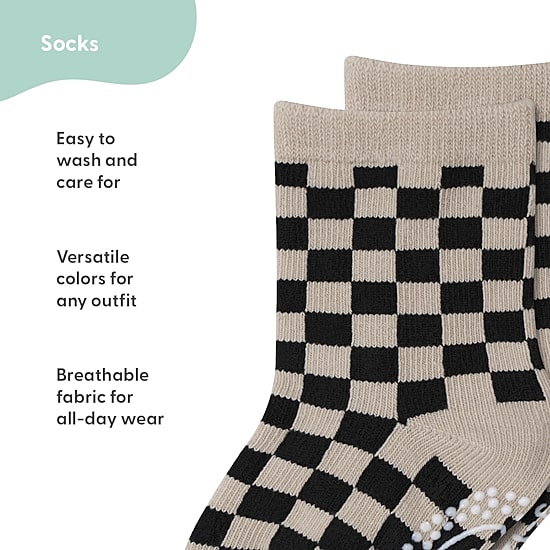 The Peanutshell Baby Boys 12 Pair Crew Socks
