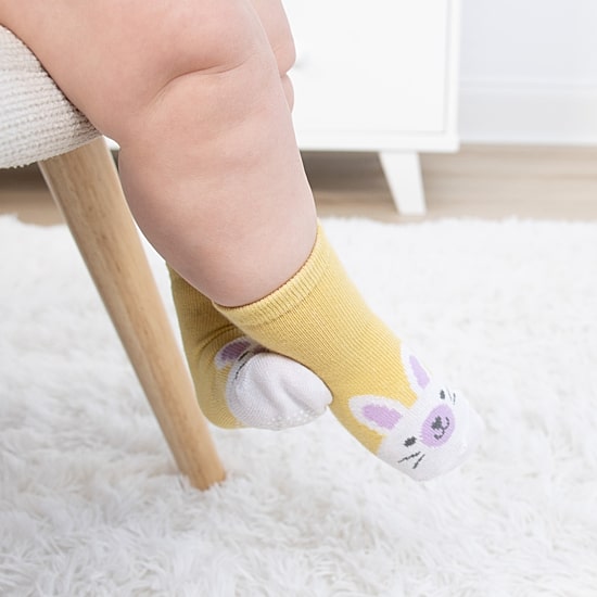 The Peanutshell Baby Girls Crew Socks
