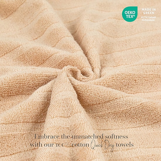 Trident 100% Cotton Soft And Absorbent 4-pc. Quick Dry Bath Towel