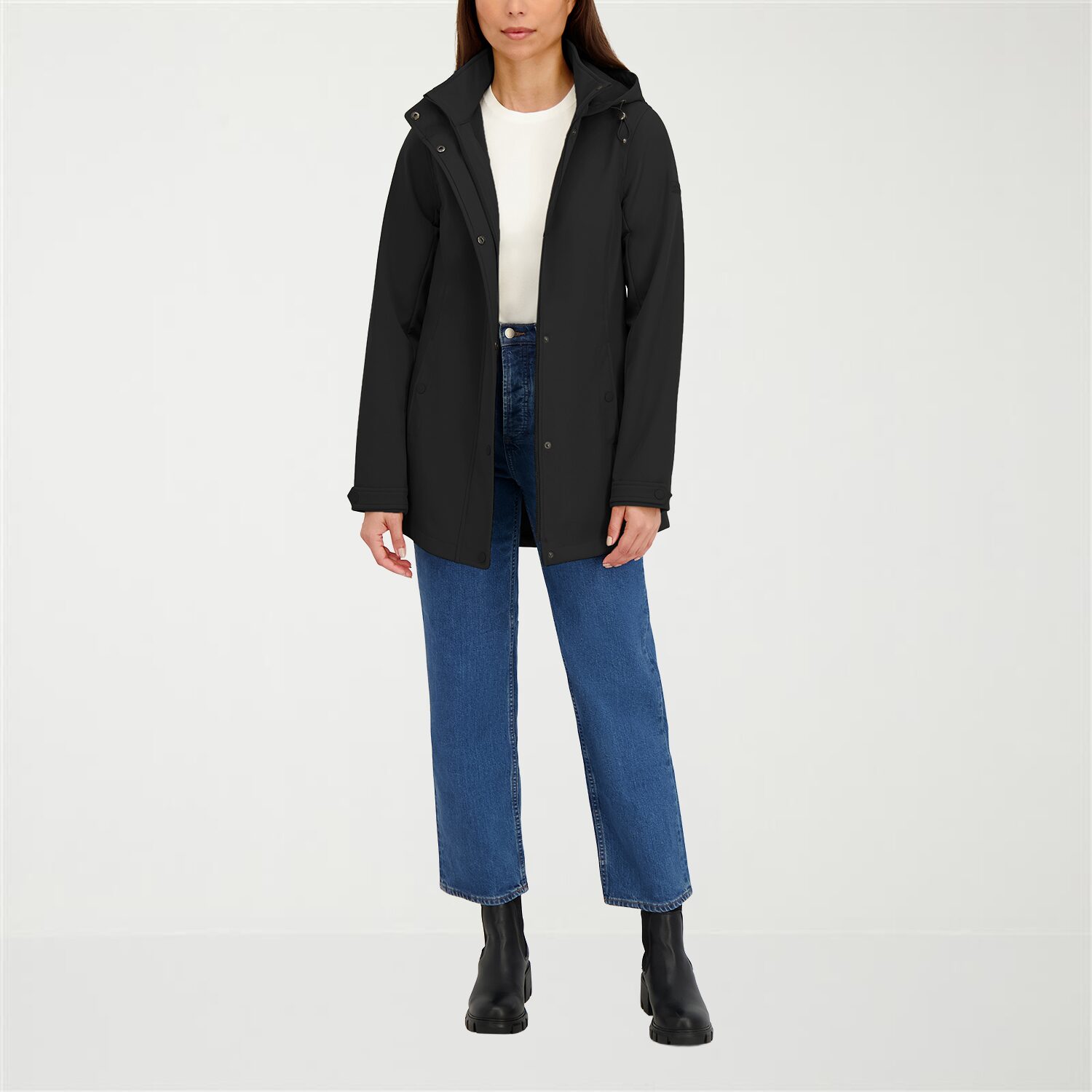 Hfx Womens Water Resistant Lightweight Softshell Jacket
