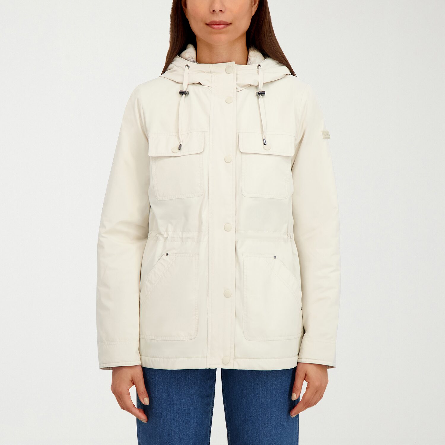 Hfx Womens Water Resistant Midweight Raincoat