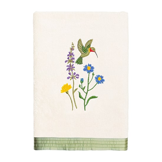 Linum Home Textiles Hada Embellished 4-pc. Bath Towel Set