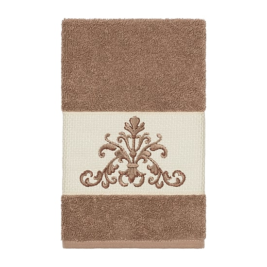 Linum Home Textiles Scarlet Embellished 3-pc. Bath Towel Set