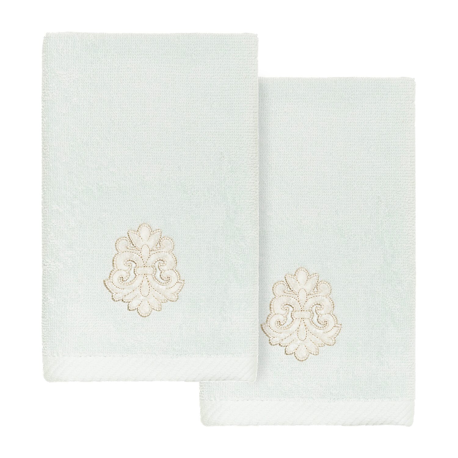 Linum Home Textiles May Embellished 2-pc. Fingertip Towel