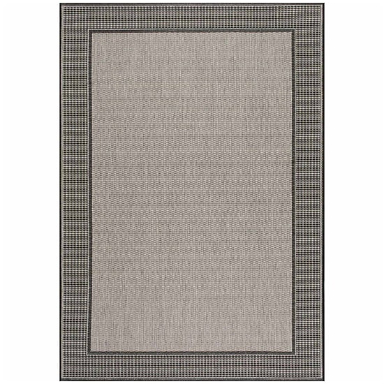 nuLoom Machine Made Outdoor Gris Rug