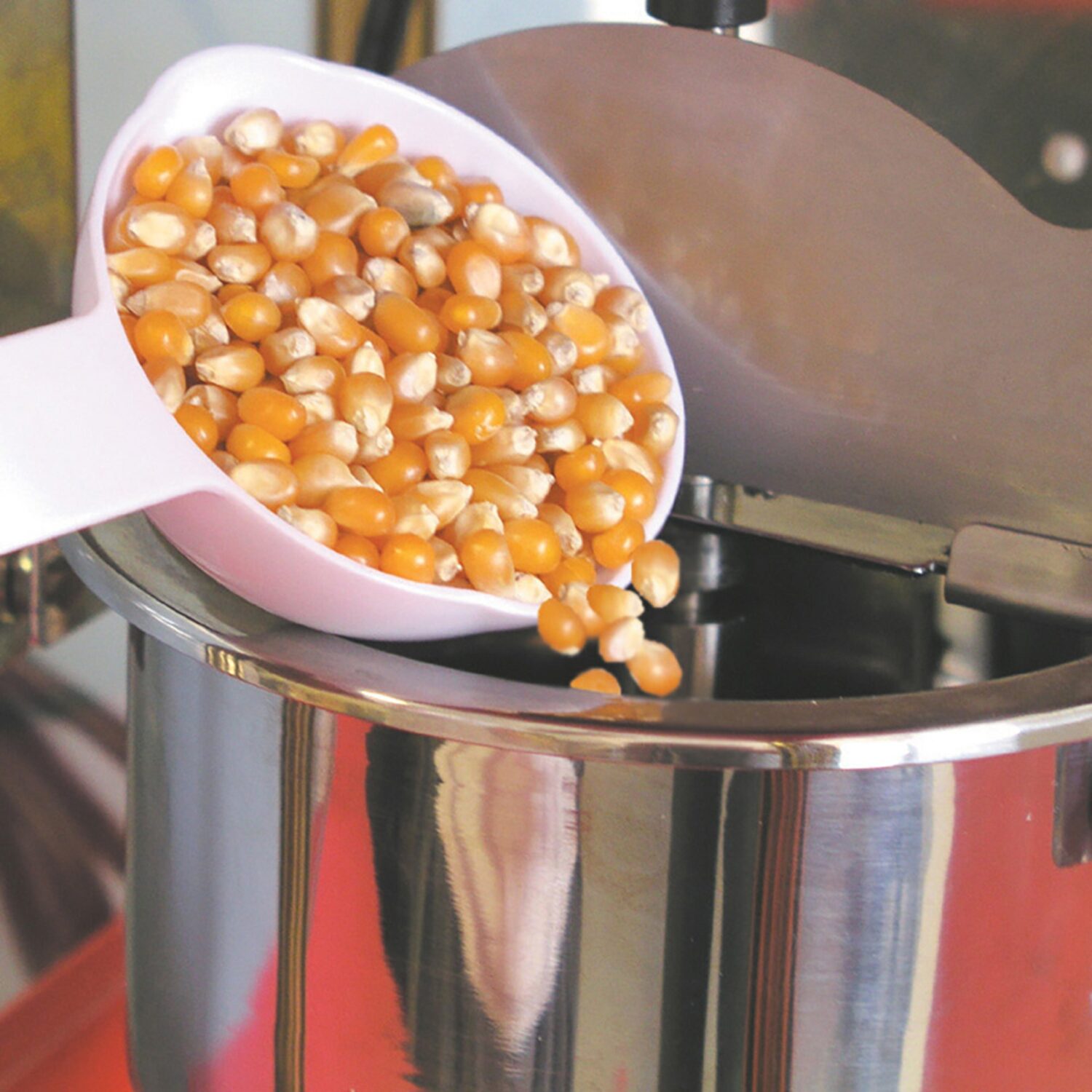 Nostalgia™ KPM200CTBK 2.5 Ounce Popcorn Cart with 5-Quart Popcorn Bowl