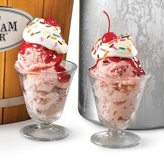 Nostalgia™ WICM4L 4-qt. Electric Ice Cream Maker with Wood Slatted Bucket