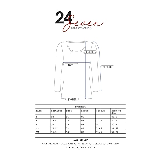 24/7 Comfort Apparel V Neck Short Sleeve Loose Fit Tunic Top