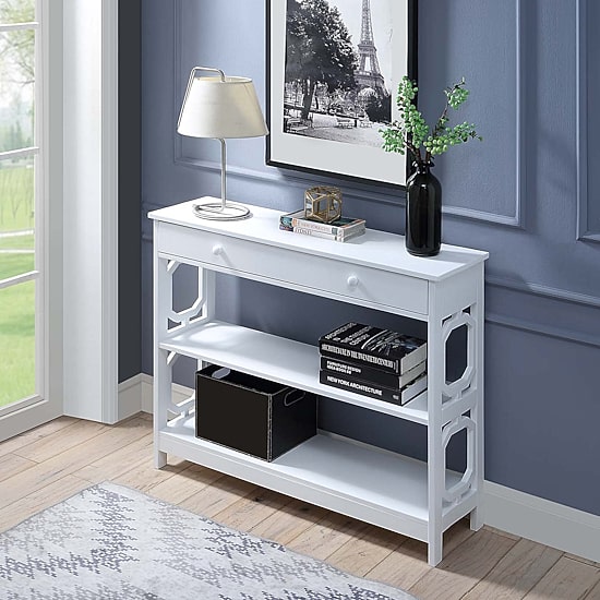 Convenience Concepts Omega 1-Drawer Console Table
