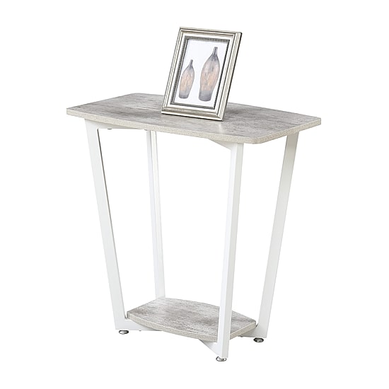 Convenience Concepts Graystone Accent Furniture Storage End Table