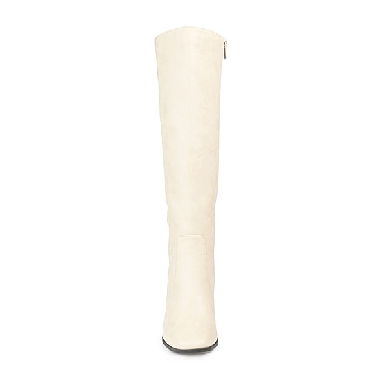 Journee Collection Womens Karima Stacked Heel Riding Boots