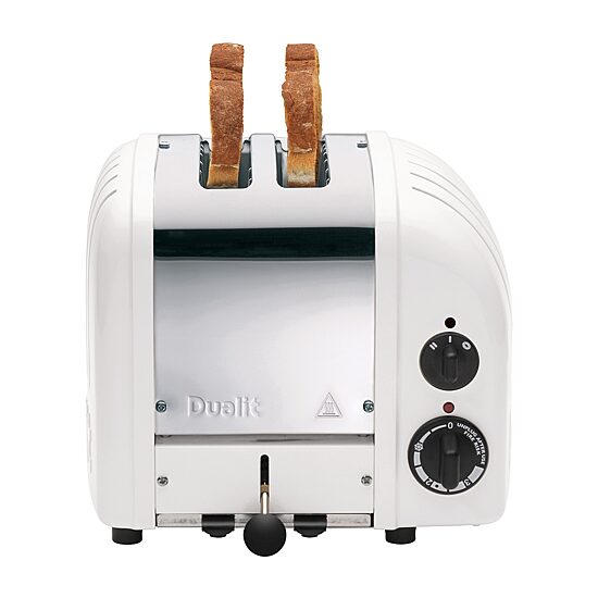 Dualit 2 Slice NewGen White Toaster