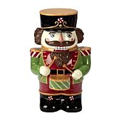 Certified International Holiday Magic Nutcracker Cookie Jar