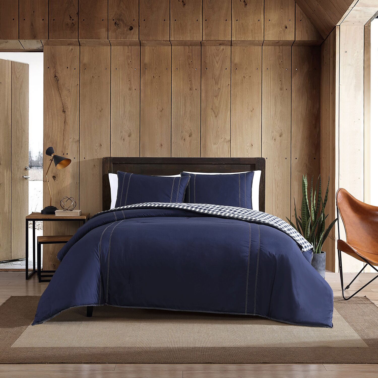 Eddie Bauer Kingston Reversible Duvet Cover Set