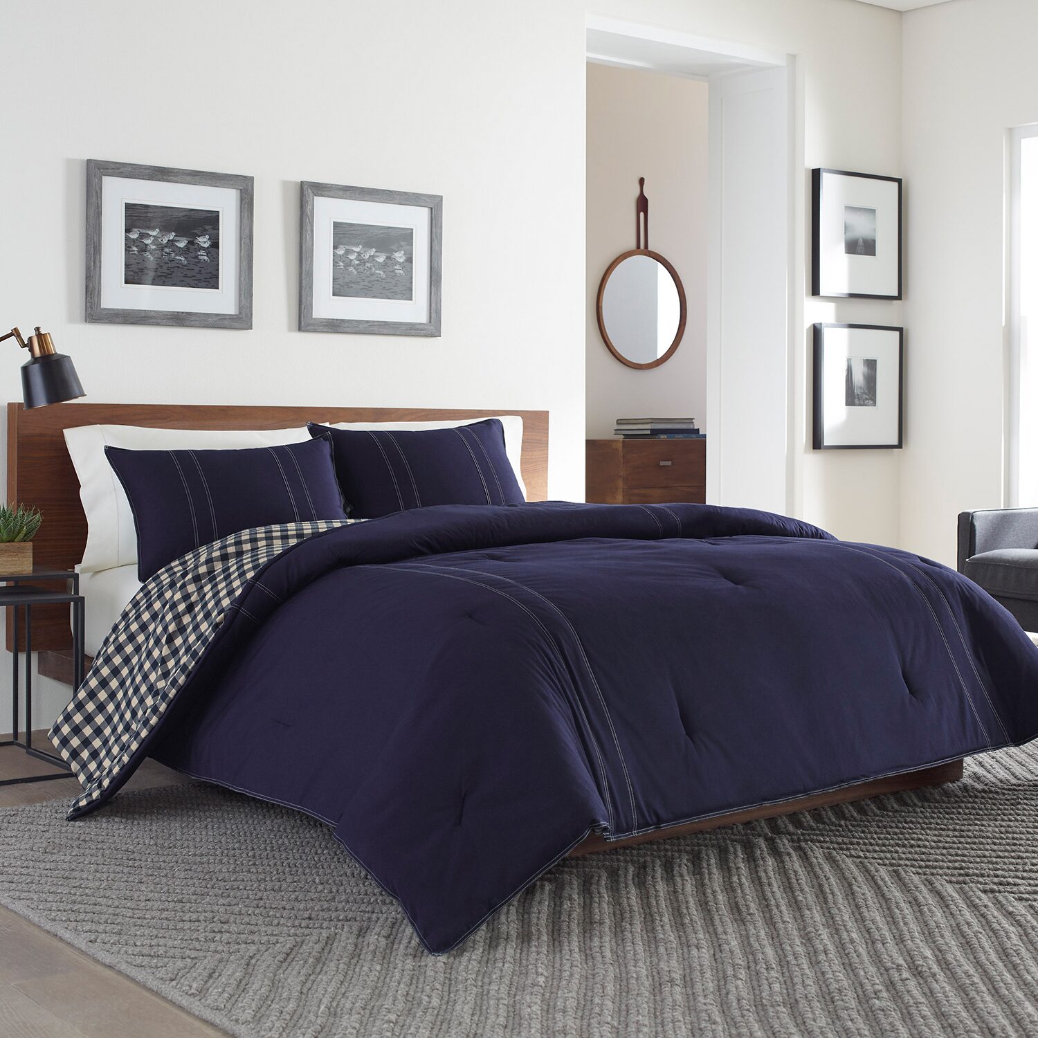 Eddie Bauer Kingston Reversible Duvet Cover Set