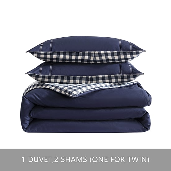 Eddie Bauer Kingston Reversible Duvet Cover Set