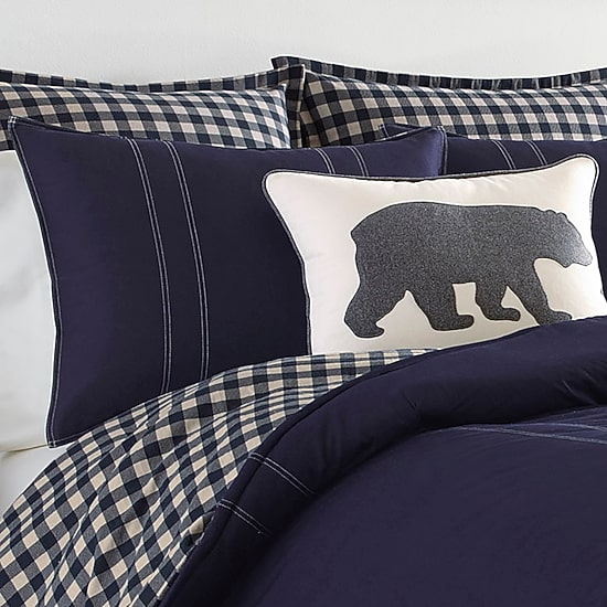 Eddie Bauer Kingston Reversible Duvet Cover Set