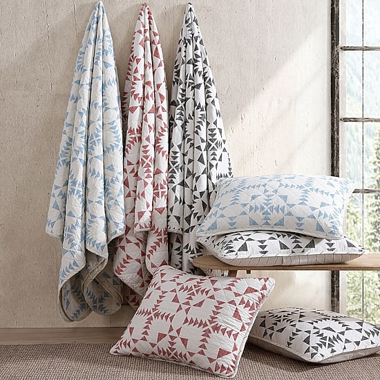 Eddie Bauer Arrowhead Geometric Reversible Quilt Set