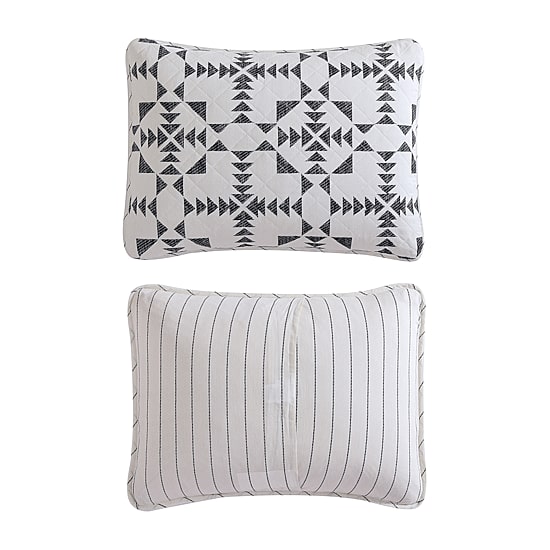 Eddie Bauer Arrowhead Geometric Reversible Quilt Set
