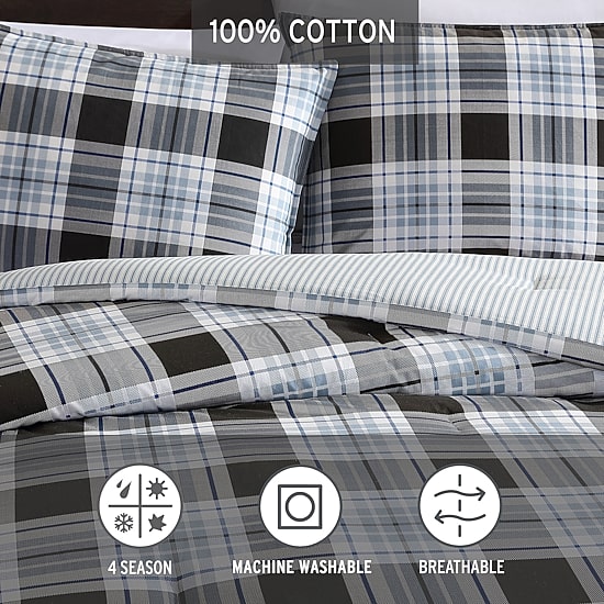 Eddie Bauer Lewis Midweight Comforter Set
