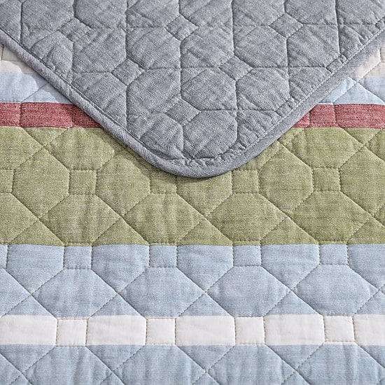 Eddie Bauer Salmon Ladder Quilt Set