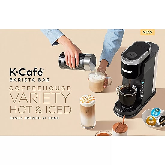  Keurig® K-Café Barista Bar Brewer and Frother