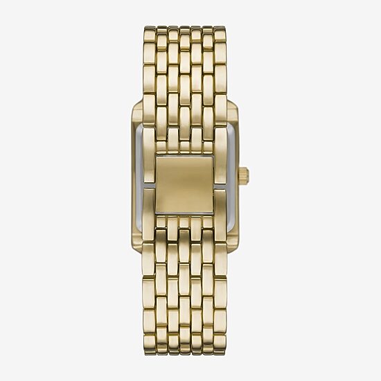 Womens Crystal Accent Gold Tone 5-pc. Watch Boxed Set Fmdjset715