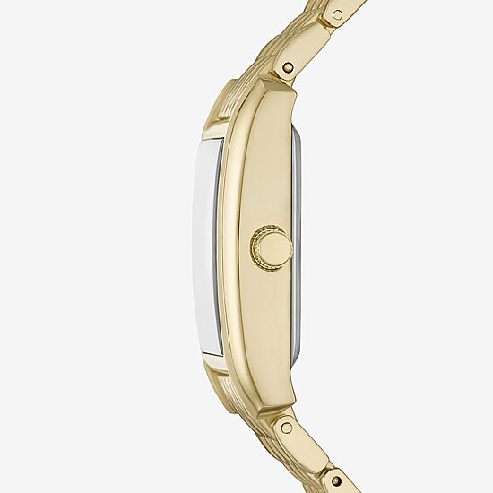 Womens Crystal Accent Gold Tone 5-pc. Watch Boxed Set Fmdjset715