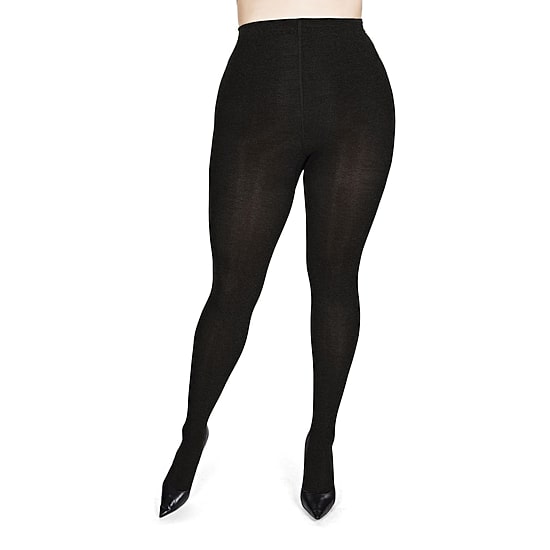 MeMoi Womens Flat Knit Sweater 1 Pair Tights