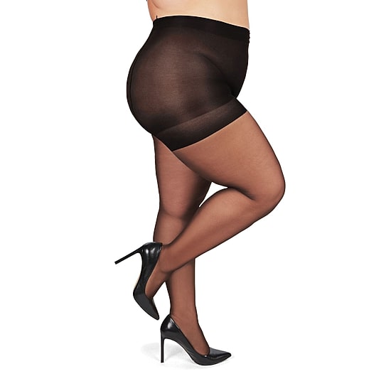 MeMoi Sheer Control Top Pantyhose Plus Mm-2207