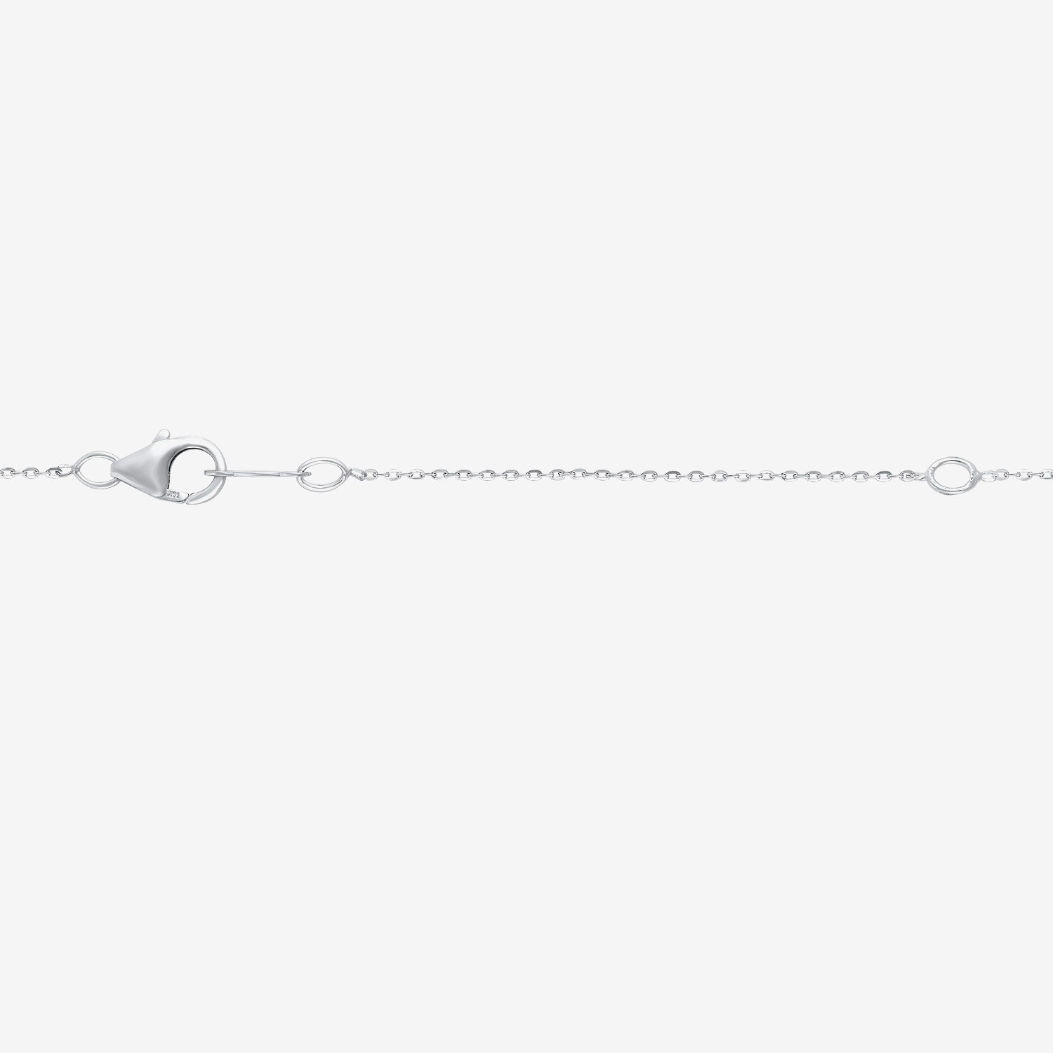 Floating Diamonds (F / Vs2) Womens 1 CT. T.W. Lab Grown White Diamond 14K Gold Round 18 Inch Pendant Necklace