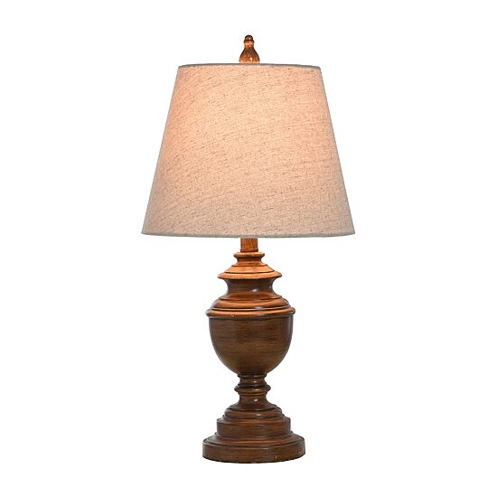 Stylecraft 12 W French Oak Table Lamp
