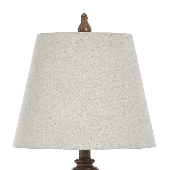 Stylecraft 12 W French Oak Table Lamp