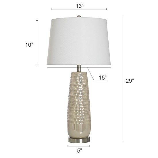 Stylecraft 29" Starlite Ceramic Table Lamp