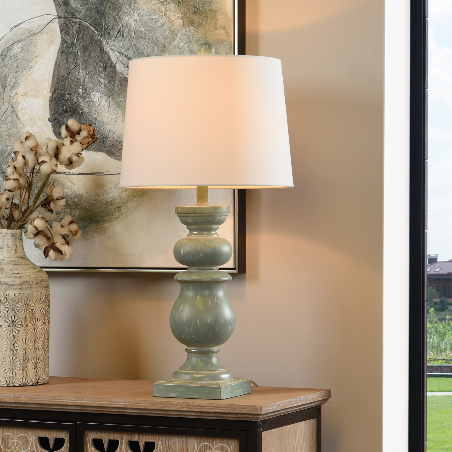 Stylecraft 30" Darcy Resin Table Lamp