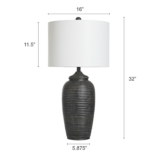 Stylecraft 32" Charlotte Resin Table Lamp