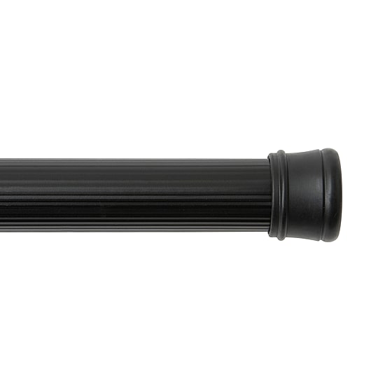 Kenney Twist & Fit No Tools 42-72 IN Adjustable Spring Tension Closet/Utility Curtain Rod