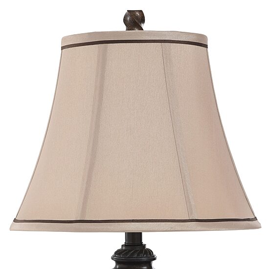 Stylecraft Toffee 3 piece. Lamp Set