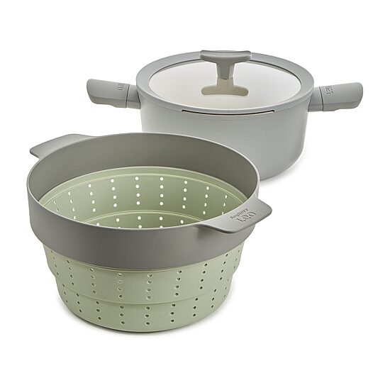 BergHOFF Balance Ceramic Non-Stick 3-pc. Steamer Set