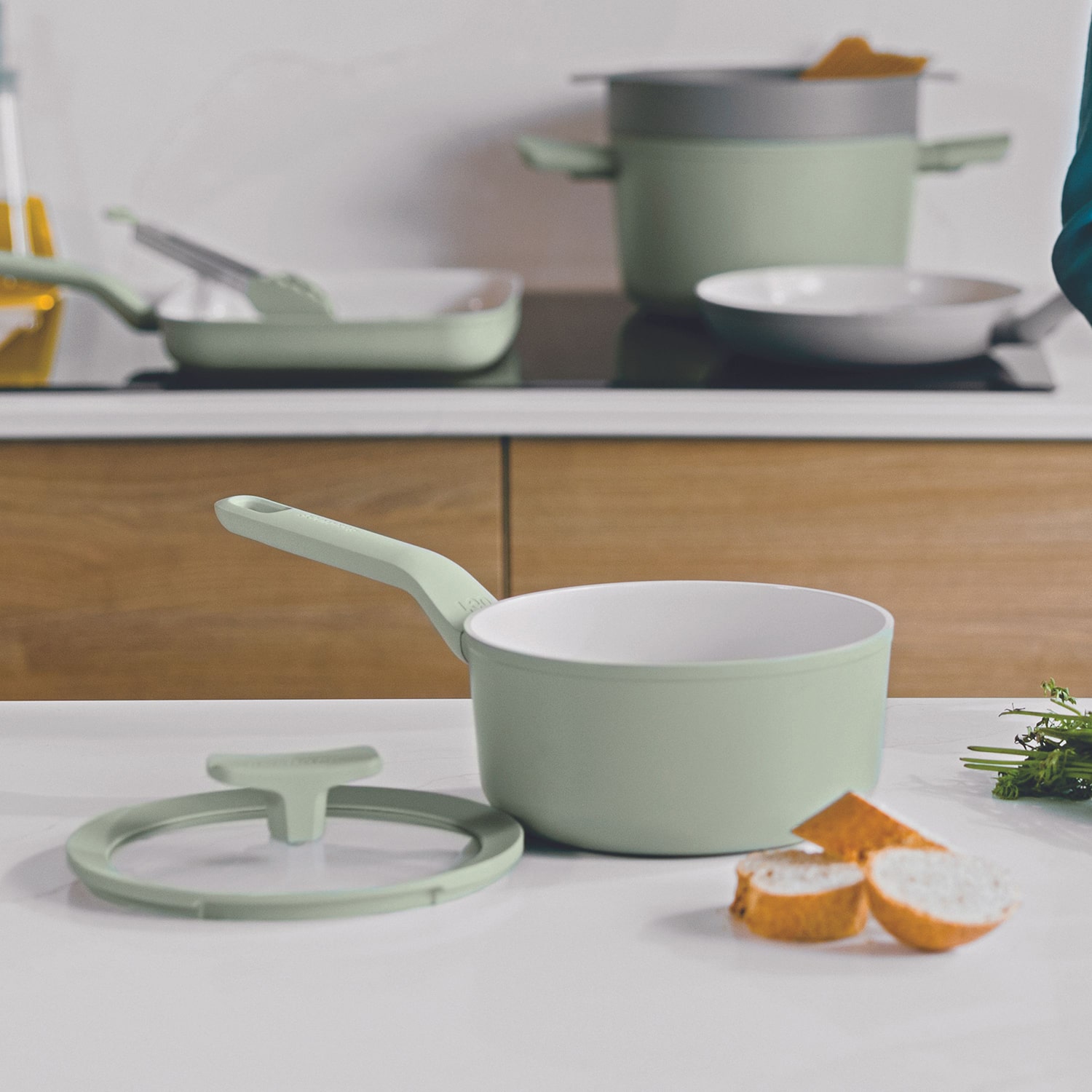 BergHOFF Balance Ceramic Non-Stick 6-pc. Cookware Set