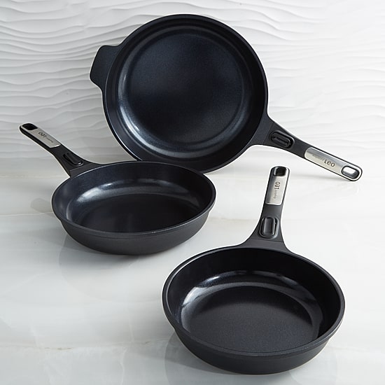 BergHOFF Leo Phantom Ceramic Non-Stick 3-pc. Frypan Set