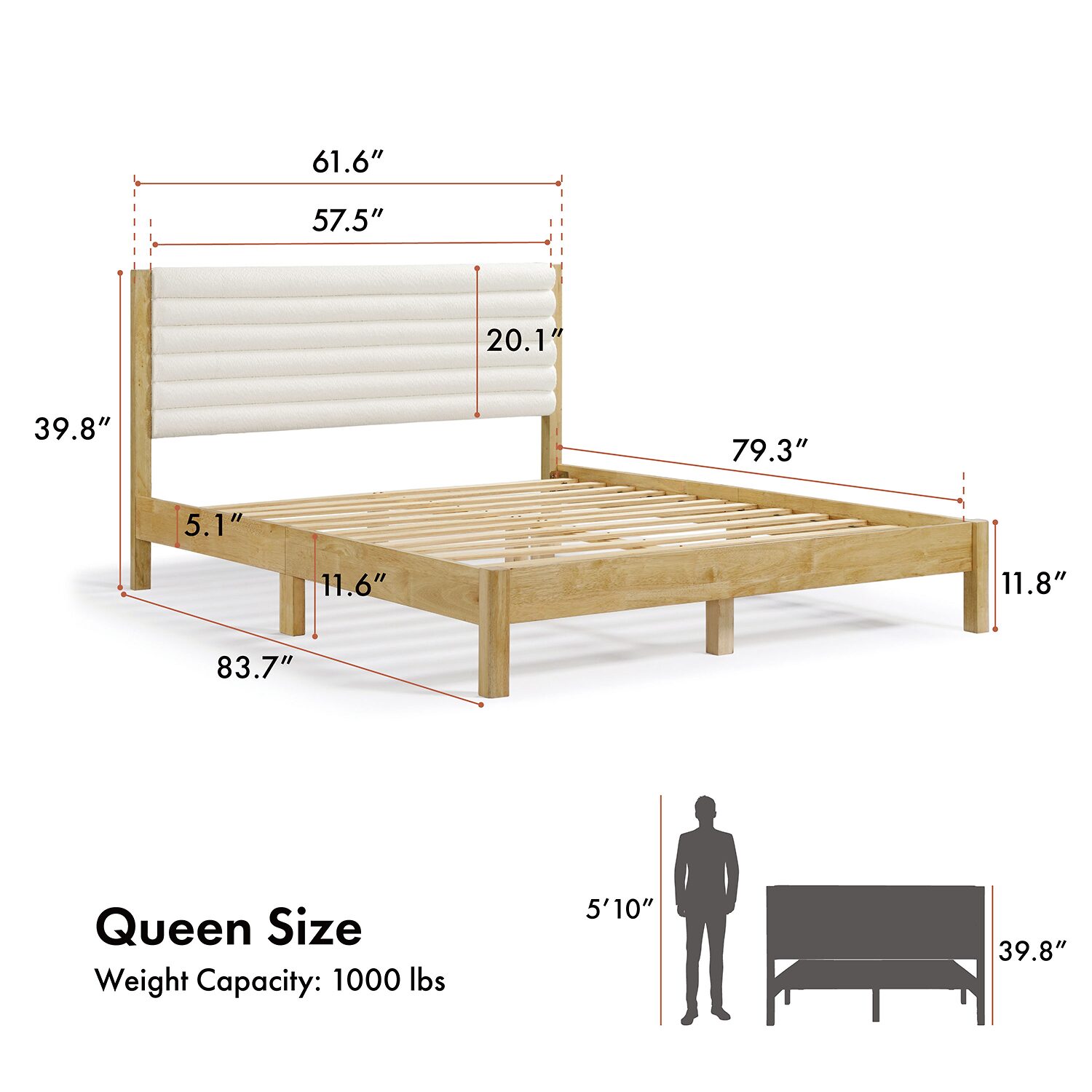 Adin Queen Upholstered Bed