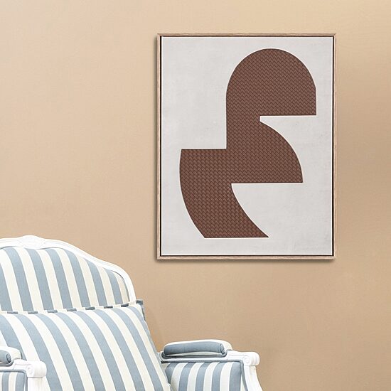 Stylecraft Abstract Leather Ii Mixed Media Canvas Art