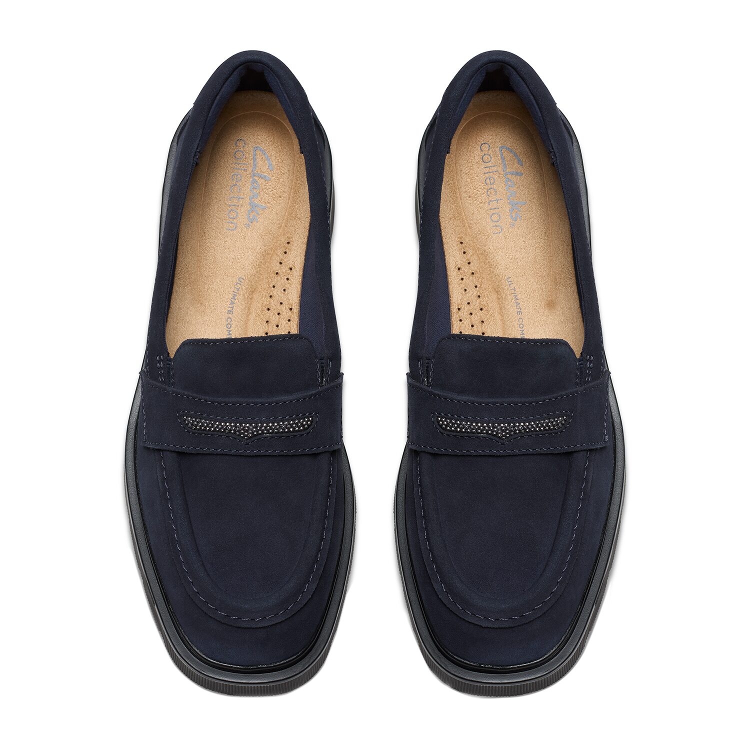 Clarks Lauryl Step Womens Moc Closed Toe Loafers