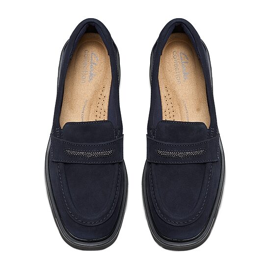 Clarks Lauryl Step Womens Moc Closed Toe Loafers