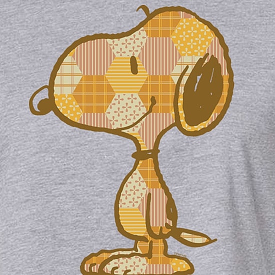 Womens Crew Neck Short Sleeve Regular Fit Snoopy Graphic T-Shirt