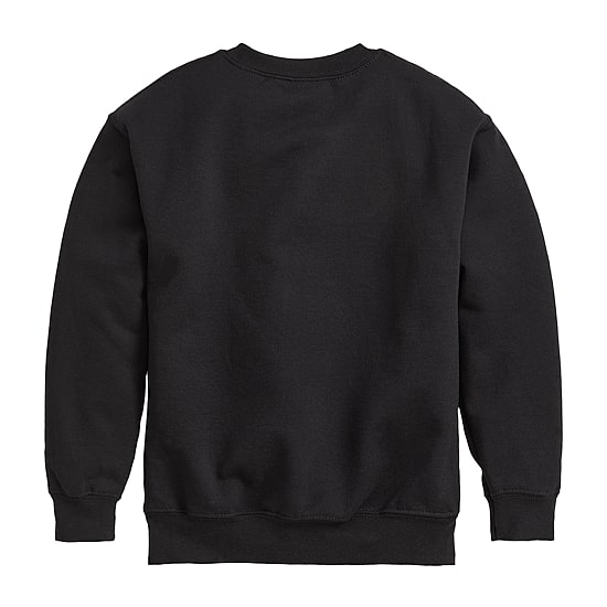 Disney Collection Boys Crew Neck Fleece Long Sleeve Mickey Mouse Sweatshirt